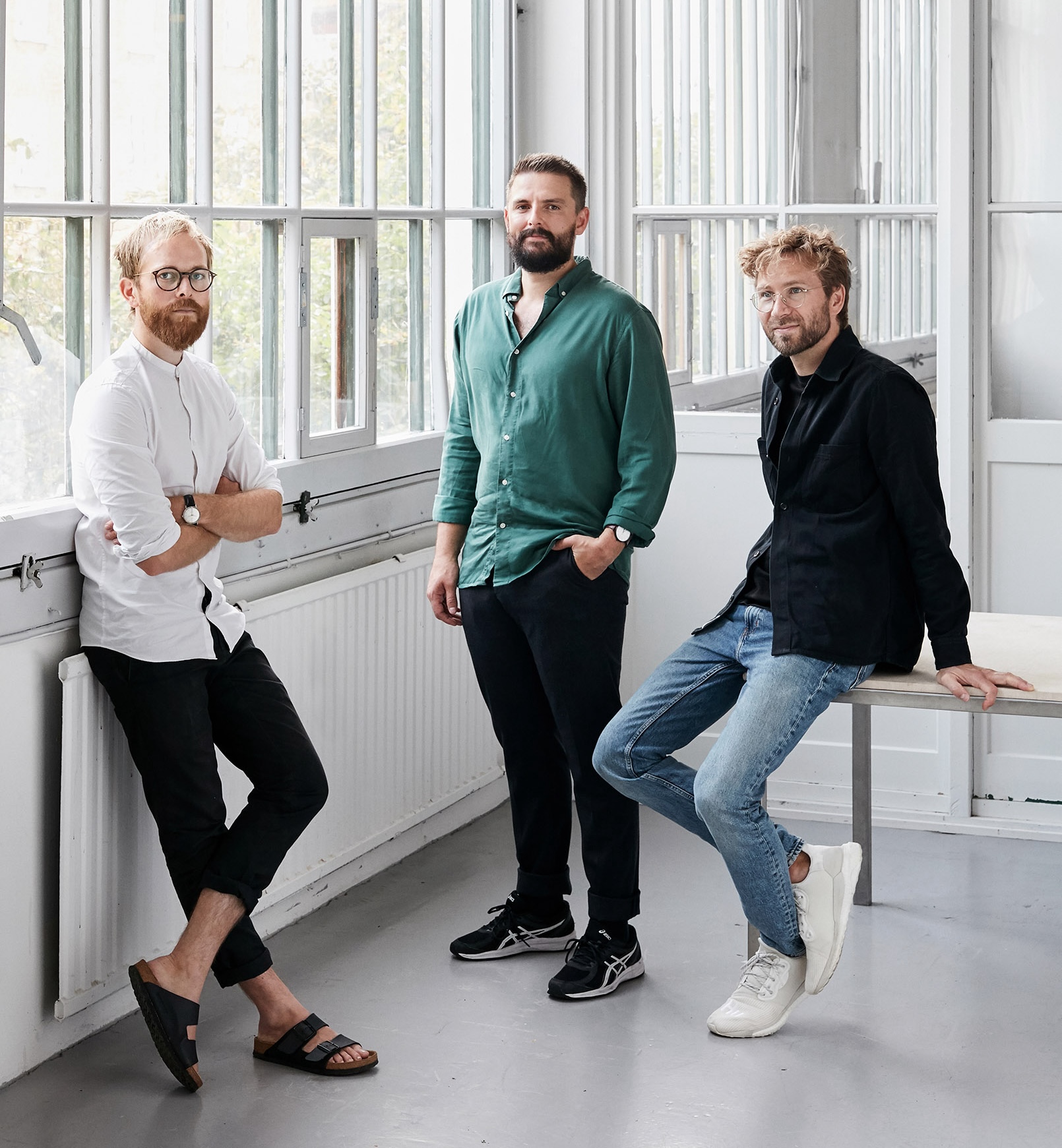 Martin de Neergard Christensen, Nicholas Oldroyd, Anders Thams